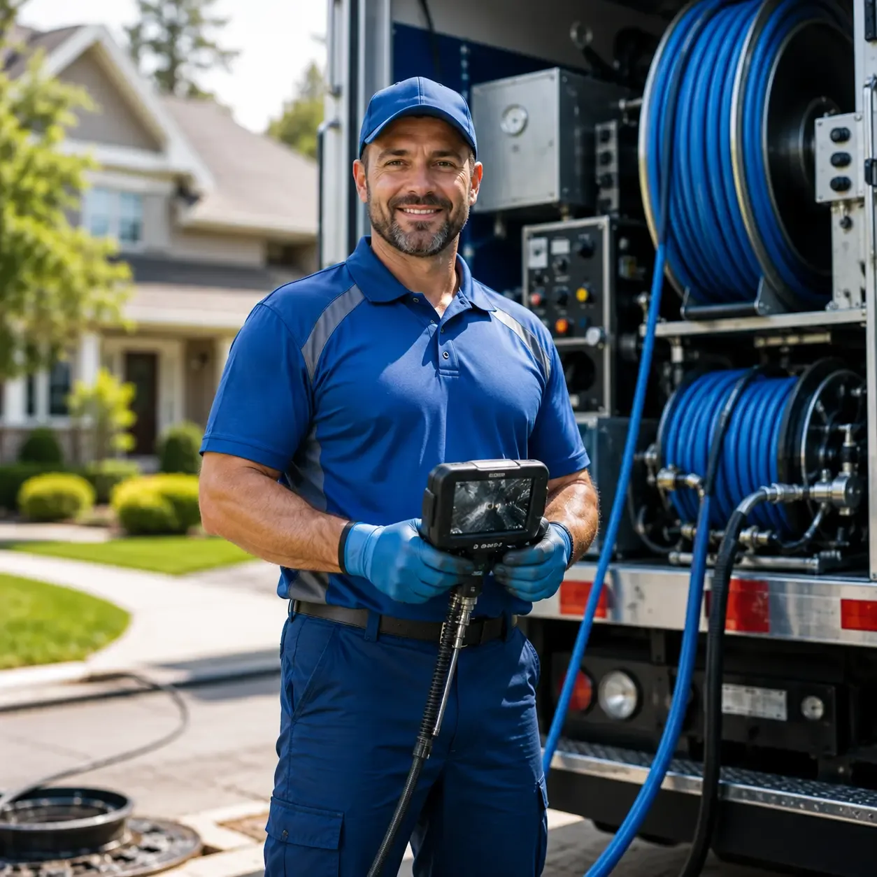 Local outdoor drain cleaning specialists in Heidelberg, MS
